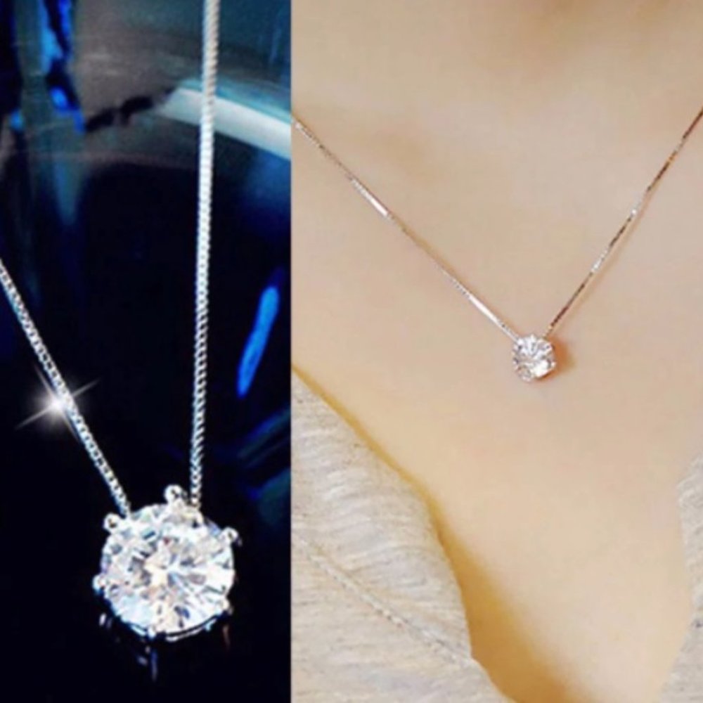 Silver CZ Pendant